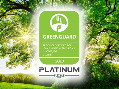 Platinum Uv Printing inks are GreenGuard gold certified.